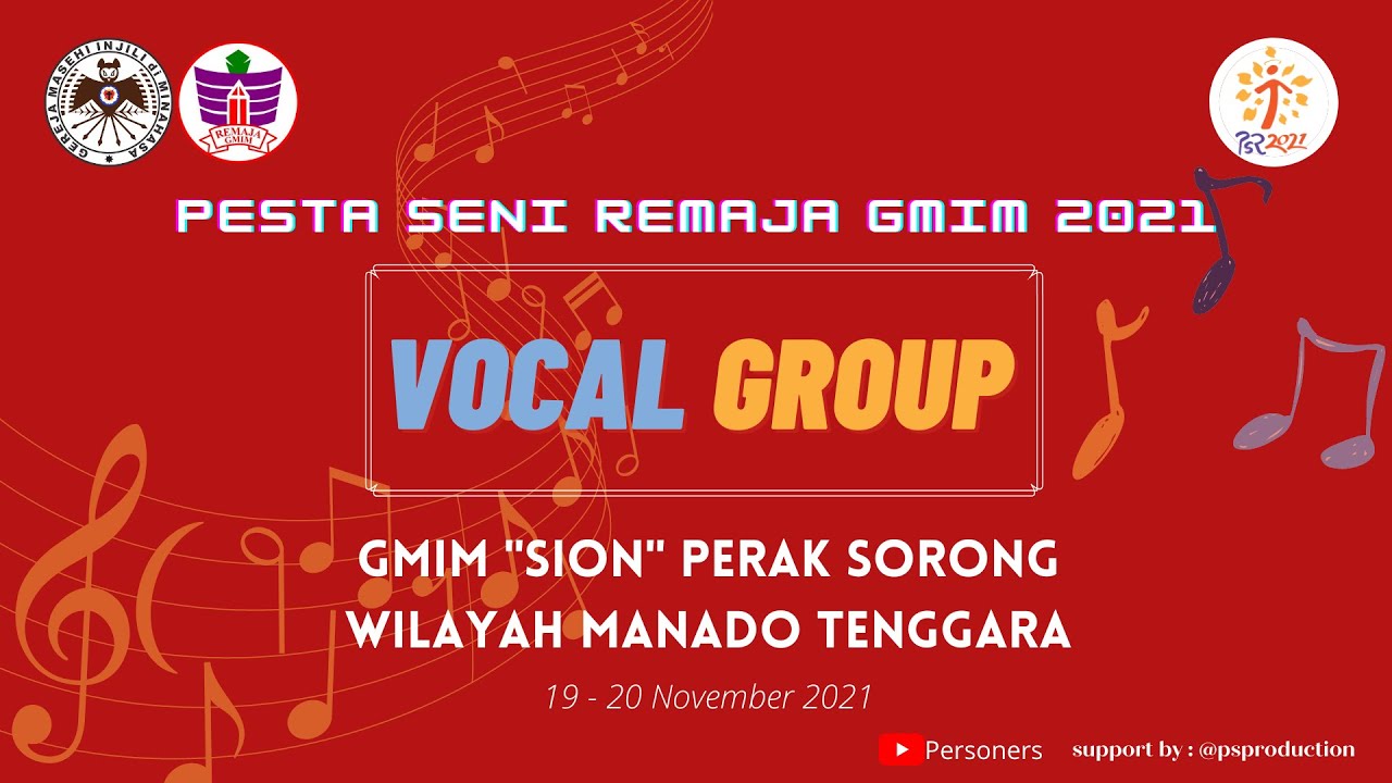 PESTA SENI REMAJA GMIM 2021 | IBADAH PENUTUPAN