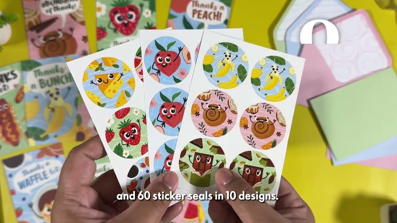 😂🌈 Say Thanks with a Laugh with Funny & Colorful Thank You Cards 💌✨
