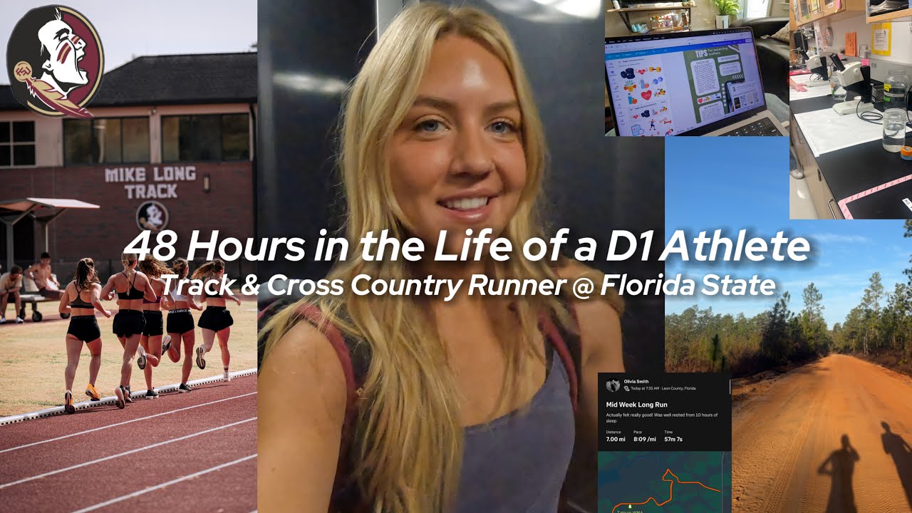 48 Hours in the Life of a Division 1 Athlete / Track & Cross Country Runner @ Florida State