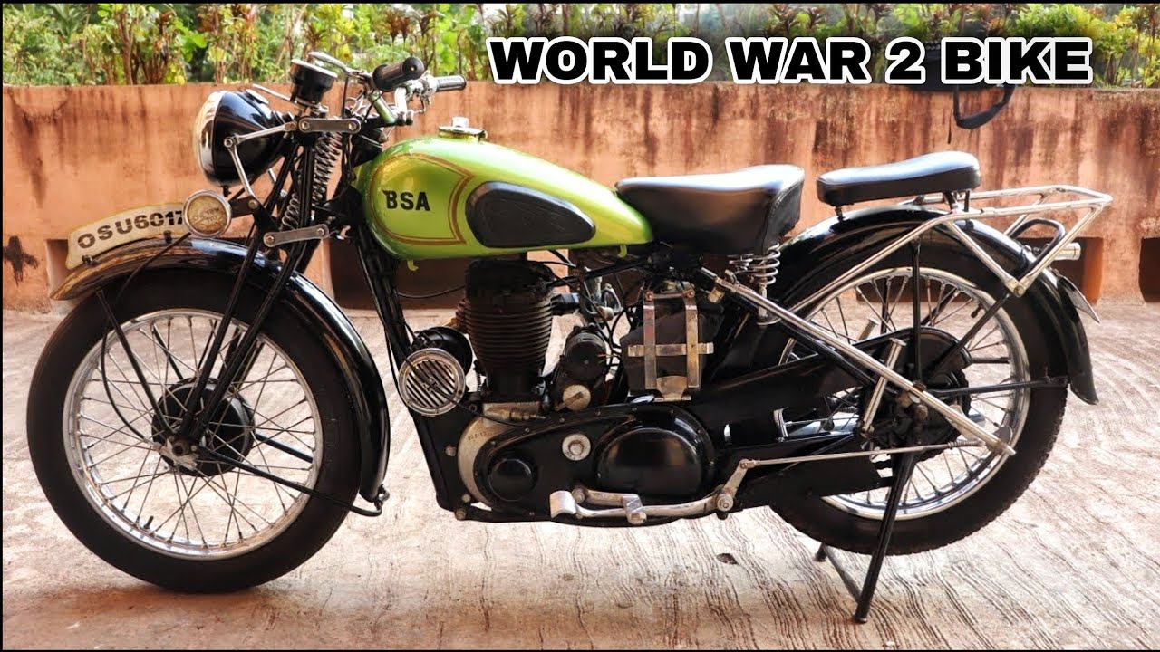1939 BSA M20 500CC | BRITISH BIKES | WORLD WAR 2 BIKE | VINTAGE BIKES | 9702630069
