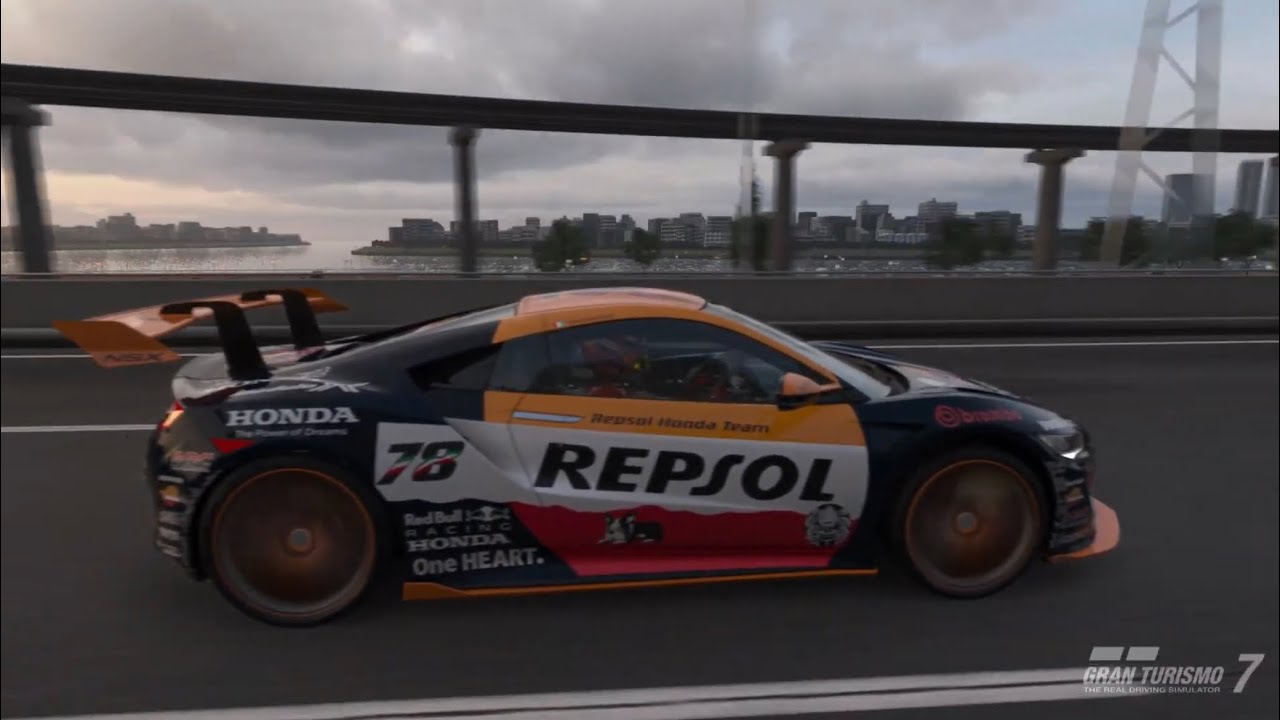 Gran Turismo 7 - Honda NSX HRC sulla Tokyo Expressway