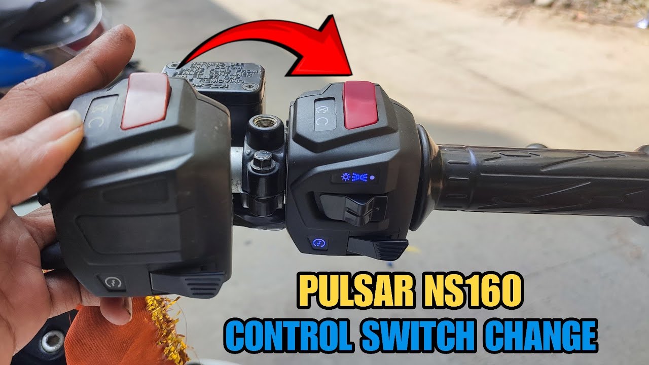 Pulsar NS 160 Bike Control Switch Change Tamil | Peter Vlogs Tamil