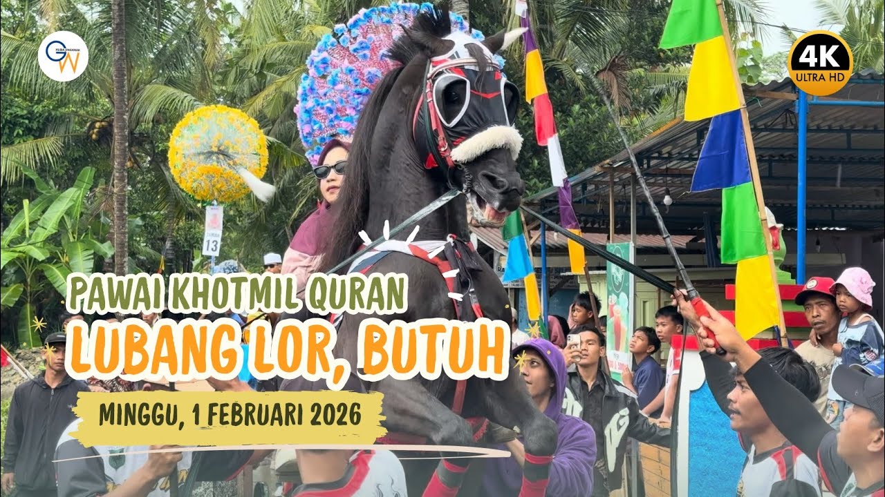 Pawai Khotmil Quran Lubang Lor 1 Februari 2026
