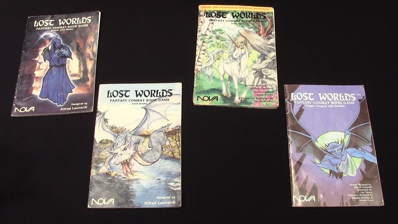 Lost Worlds - Old School Game by Nova (1983)