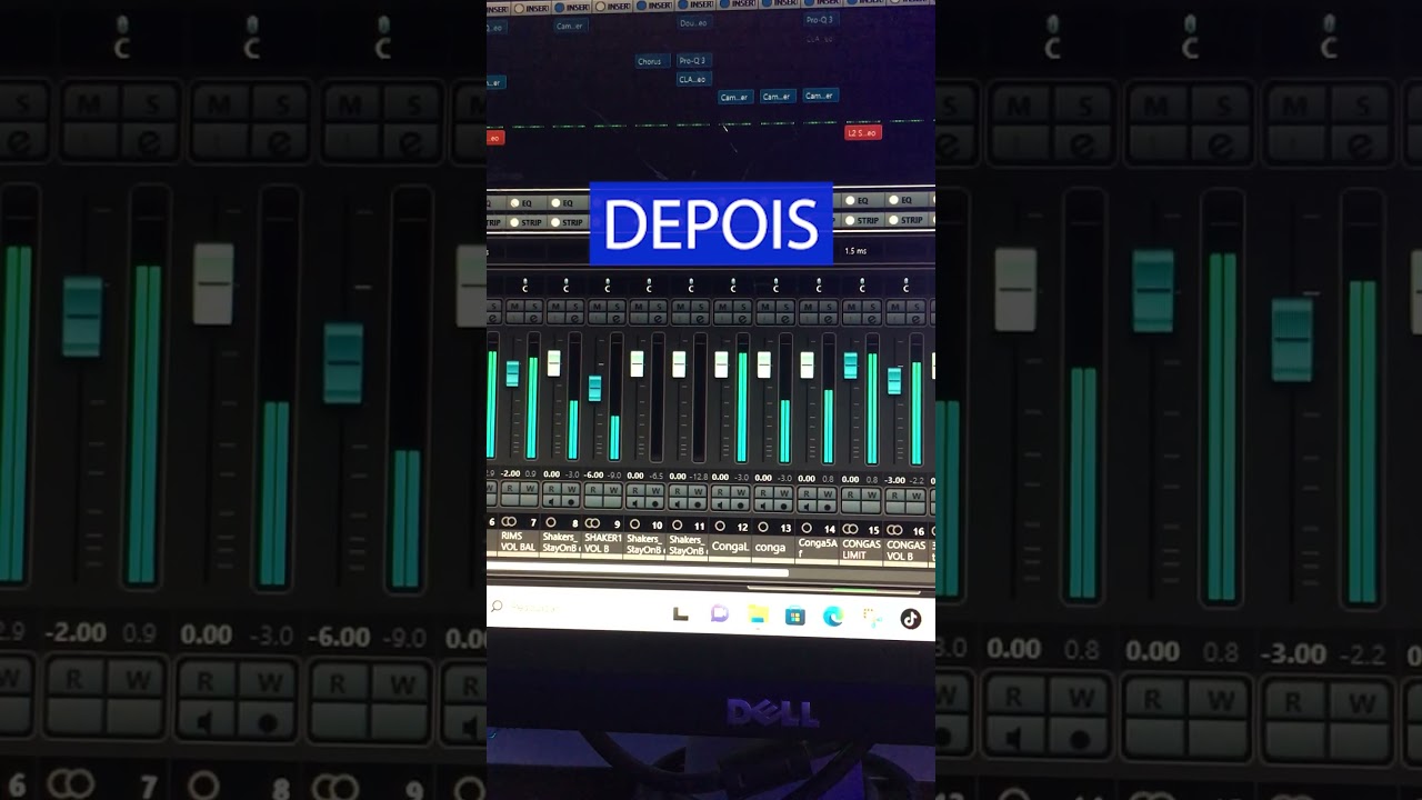 Antes e Depois da mix