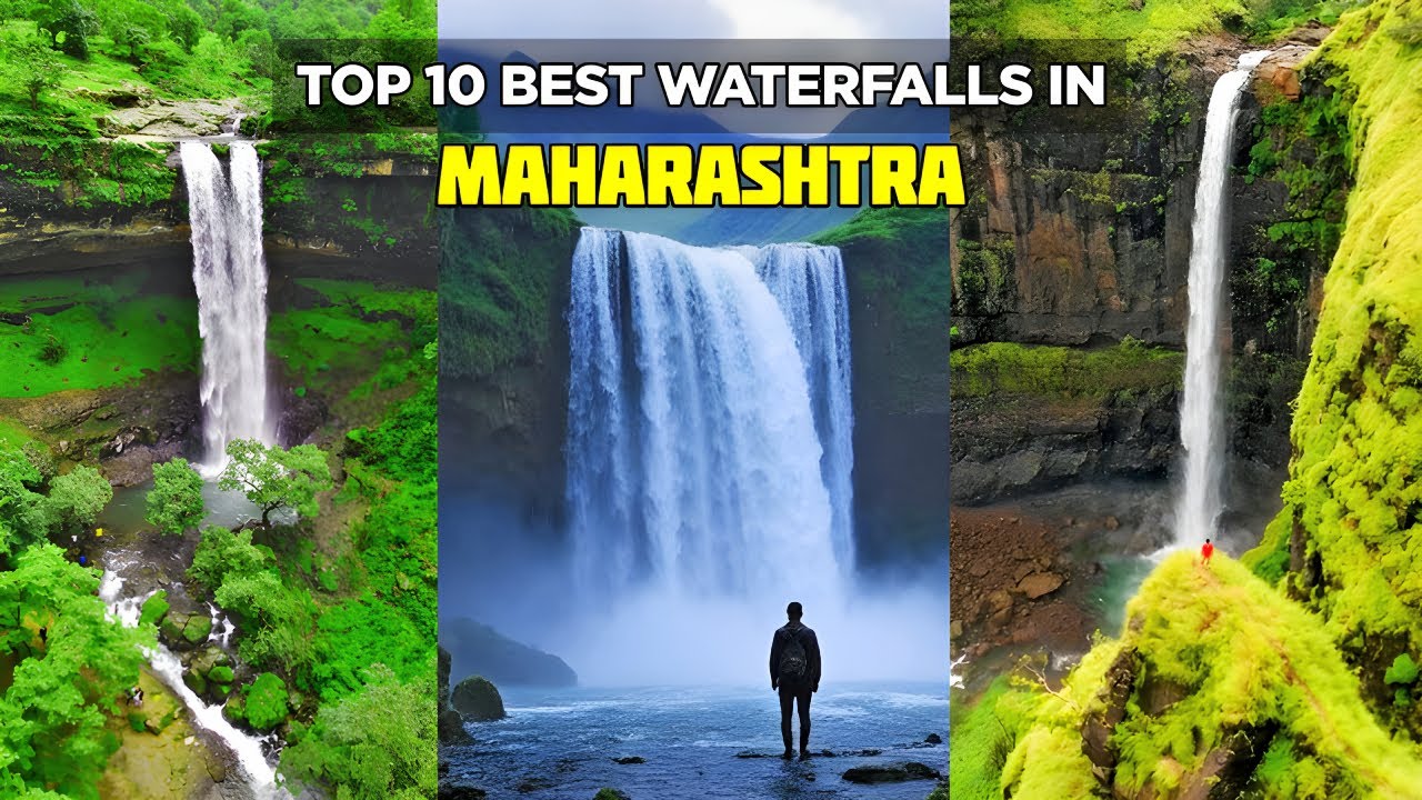MAHARASHTRA - Top 10 Must Visit Waterfalls in Monsoon | Famous Waterfalls near Mumbai and Pune