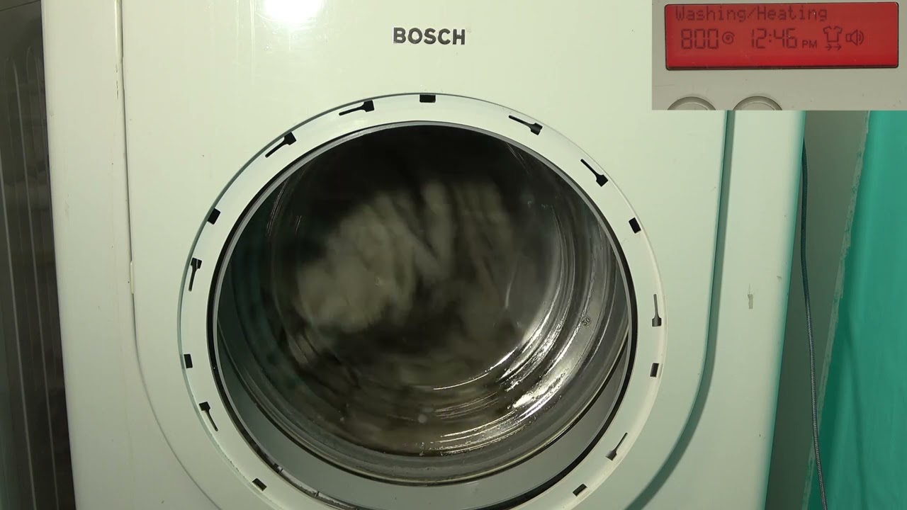 Easy care 30'c + Quick wash / Bosch Logixx 10 / Nexxt 9 WBB24756GB