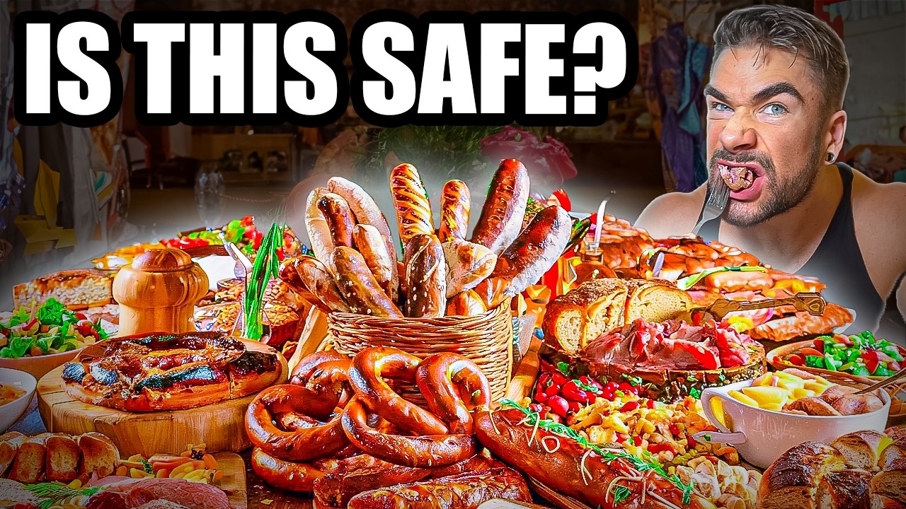 I PAID ONLY $8 FOR A GERMAN BUFFET & IT WAS KINDA CRAZY... Joel Hansen