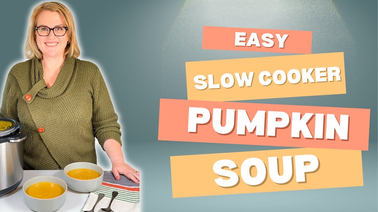 Easy Slow Cooker Pumpkin Soup