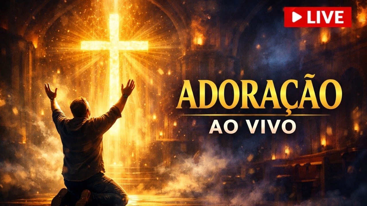 🔴 AO VIVO AGORA | Adoração e Louvor Profundo 🔥 | Canções Evangélicas para Buscar a  Presença de Deus