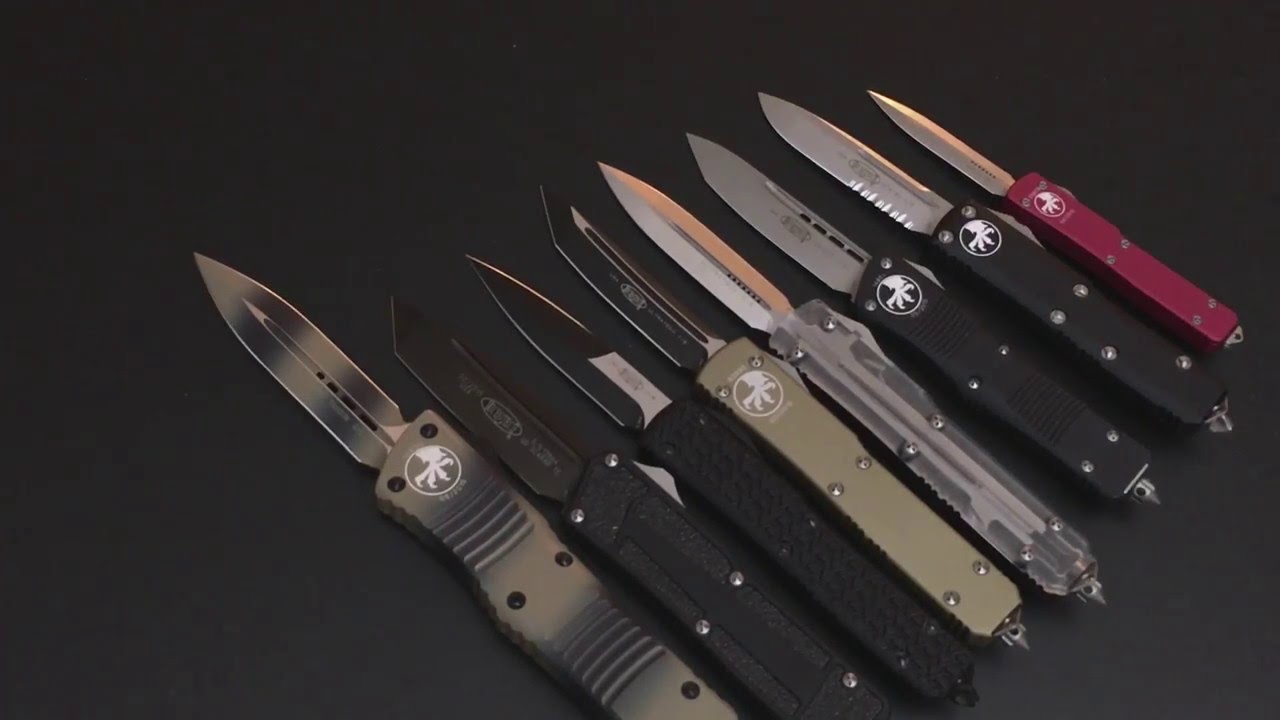 11 Microtech Out The Front Automatics!  My Microtech Collection!