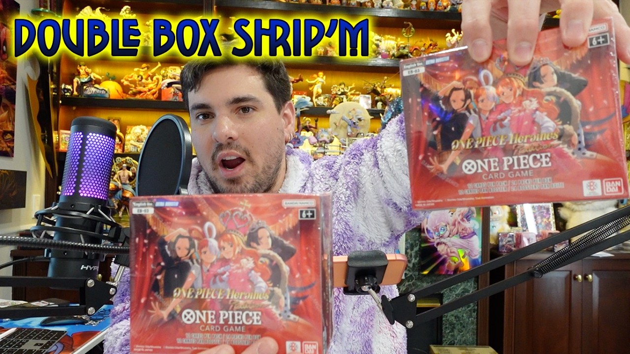 EB03 Героическое издание - Открытие бустер-бокса (2 шт.) - Карточная игра One Piece