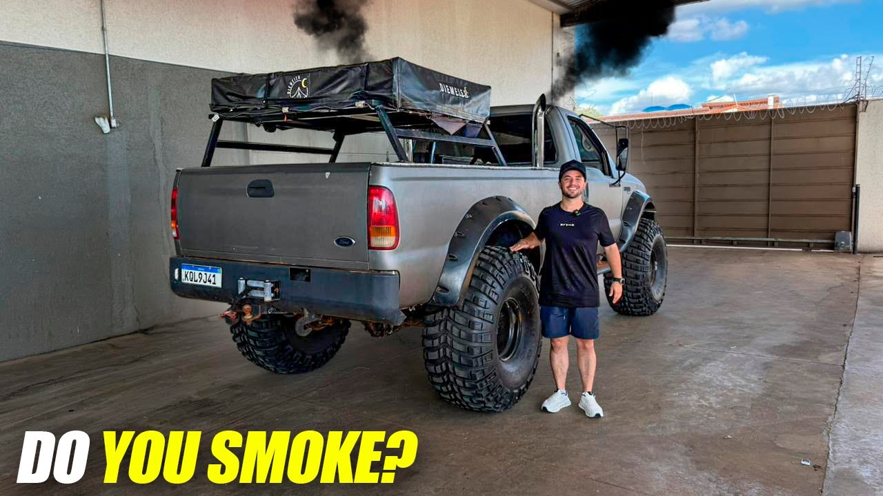 A MAIOR FORD F-4000 DO BRASIL?? PNEU 46