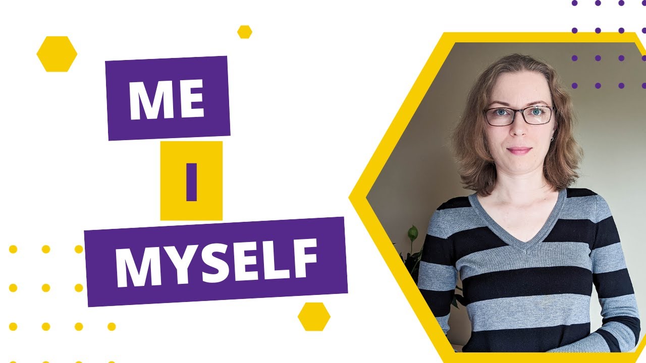 Застосування I, me та myself