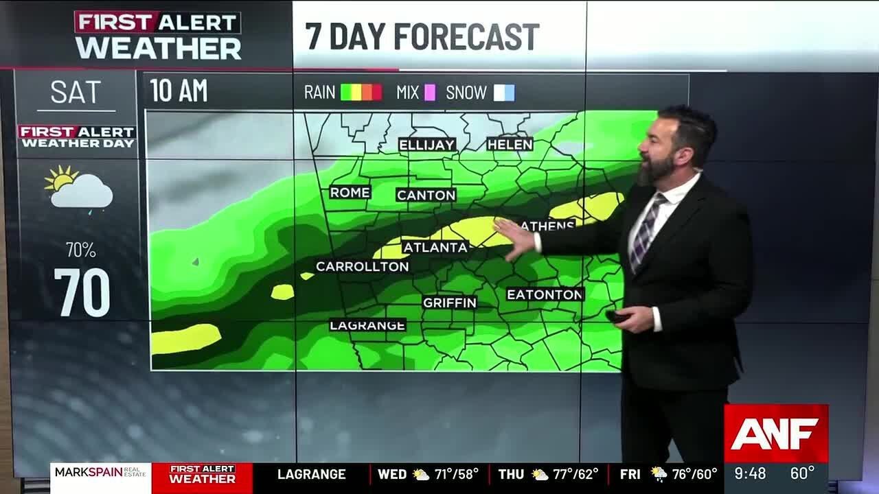 First Alert Forecast: Warm week ahead