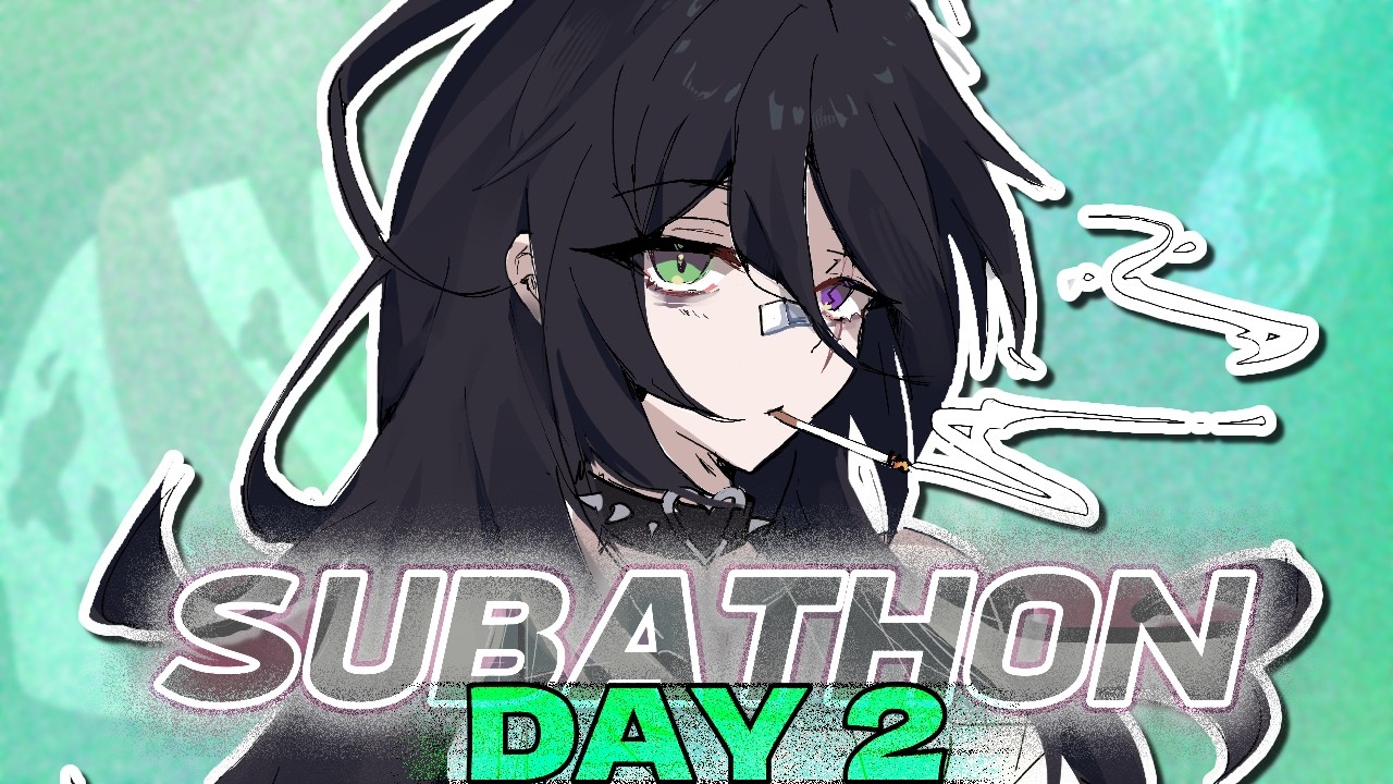 SUBATHON DAY 2 | LONER GIRL 🚬🖤| Alice From Wonderland