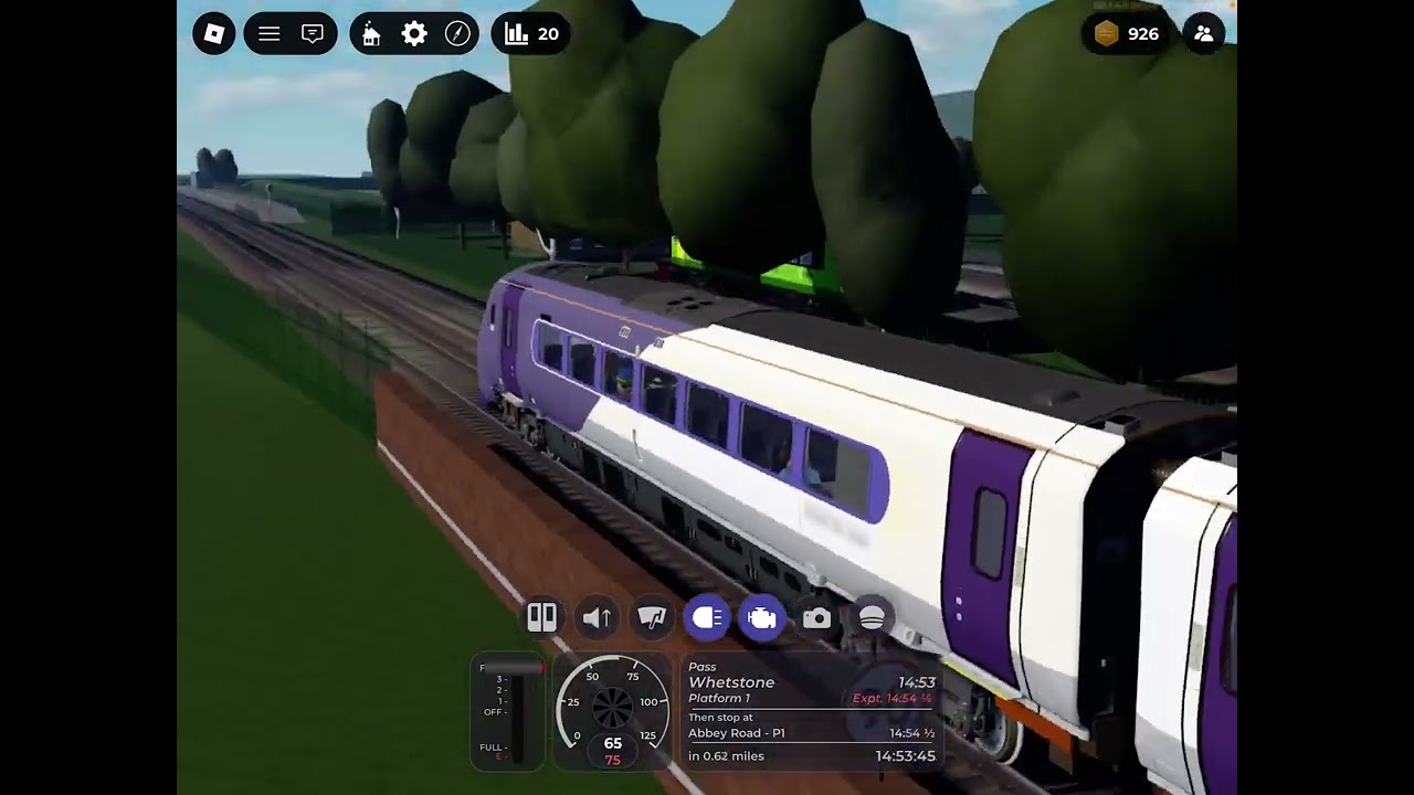 Part one of driving the new express train