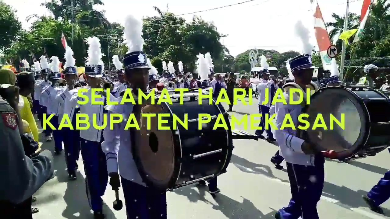Pembukaan parade Drum Band meriahkan hari jadi Pamekasan
