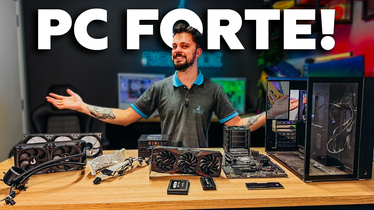 GANHAMOS UM PC GAMER PARA TESTES E GAMEPLAYS!