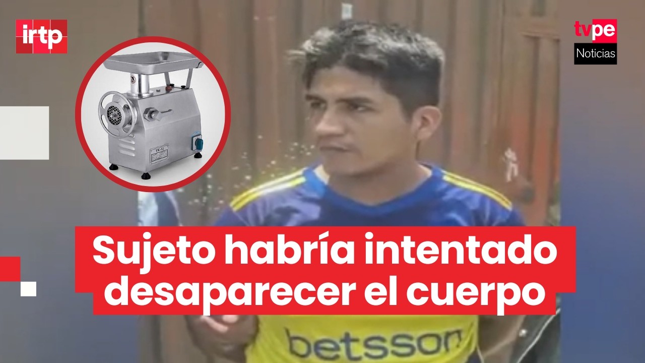 Sujeto compró una moledora de carne y habría planeado usarla para desaparecer el cuerpo de su pareja