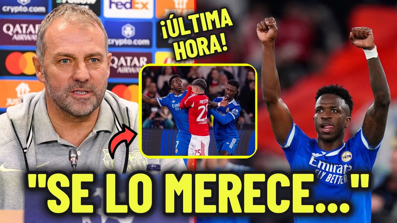 🚨 ¡Flick OPINA sobre el INSULTO a VINICIUS contra el BENFICA y lo HUMILLA EN DIRECTO! 😱