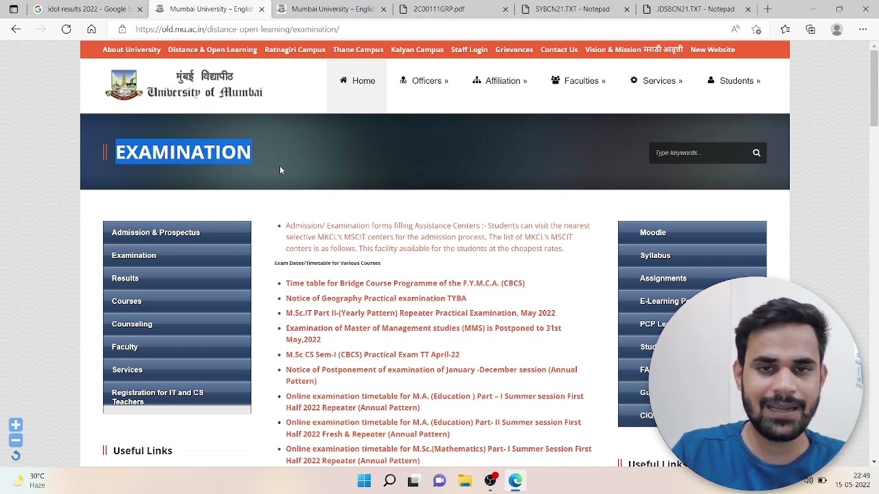 IDOL Mumbai University Exams 2022 | FYBCOM | FYBA | SYBCOM | SYBA | MCOM | MA