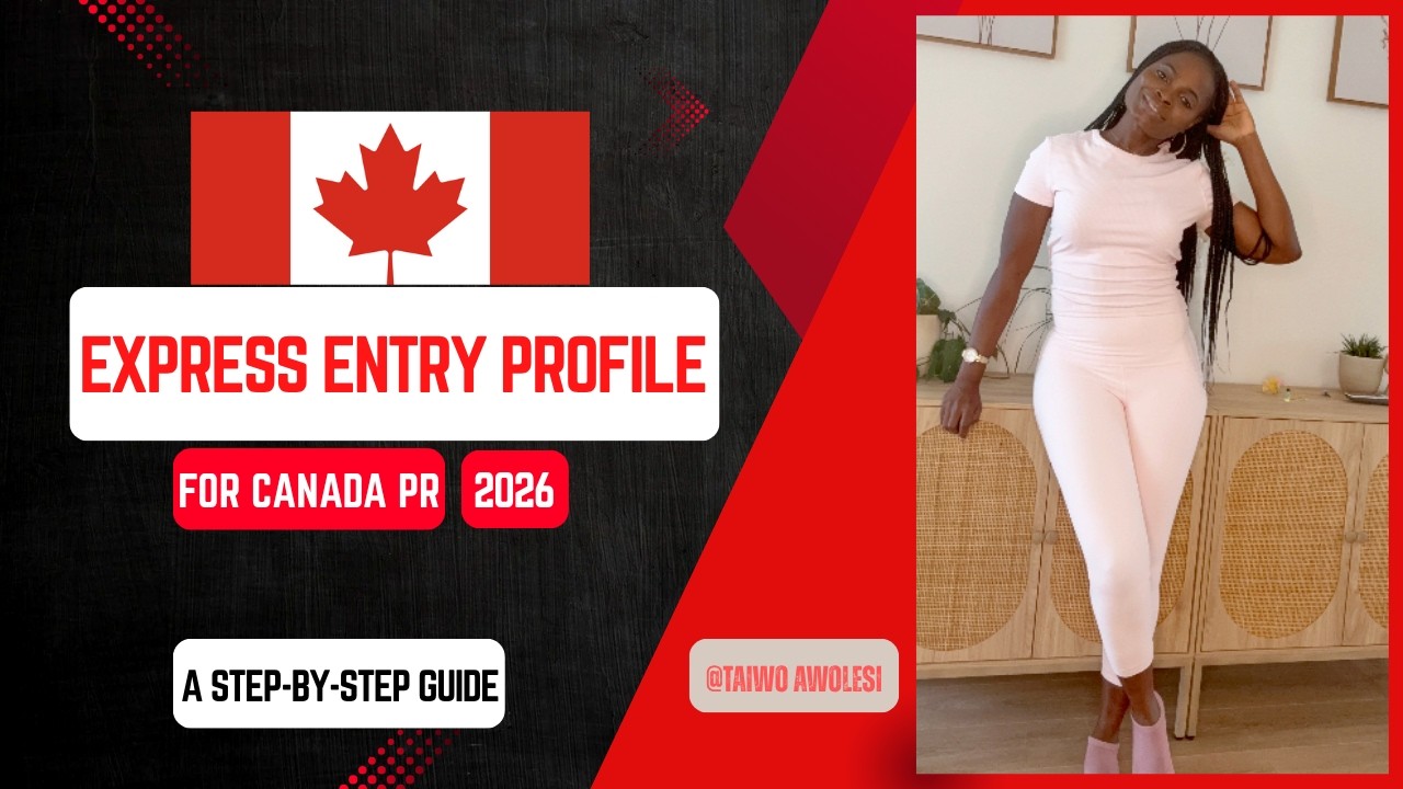 How To Create Express Entry Profile (2026)| Express Entry Profile Step-by-Step Guide #ExpressEntry