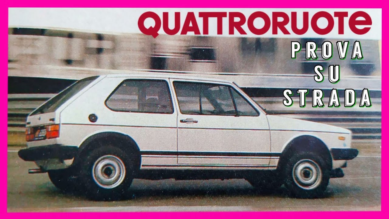 03/1983: GOLF GTI 1.8 (vs. ALFASUD TI) QUATTRORUOTE, prova su strada