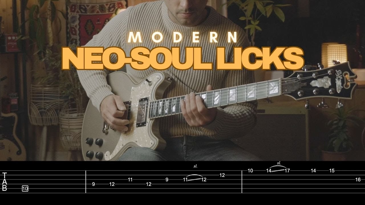 Crucial Modern Neo-Soul Guitar Licks [Wes Montgomery Style]