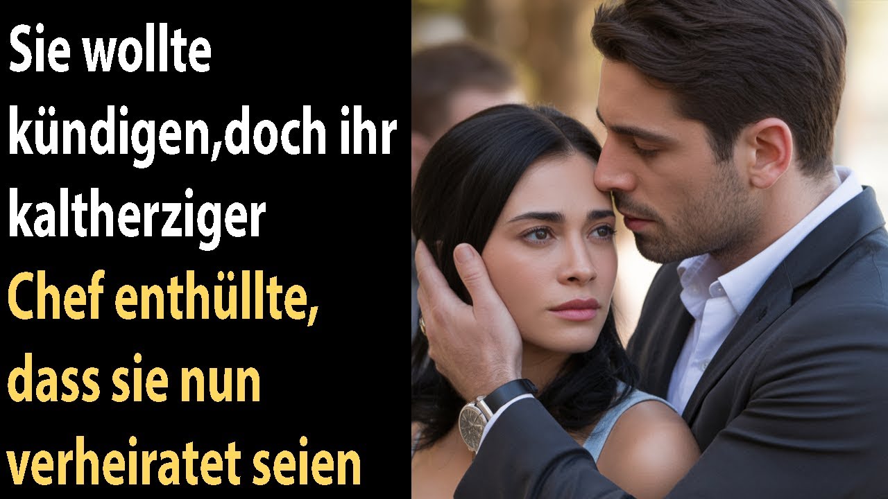 Sie wollte kündigen, doch ihr kaltherziger Chef enthüllte, dass sie nun verheiratet seien …