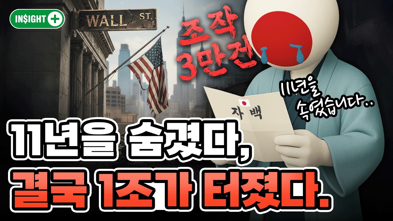 11년간 숨겨진 1조 원, 토시히데 이구치 사건의 진실 ㅣ 문서 30장이 폭로한 비극, 토시히데 이구치 사건이 남긴 경고ㅣ인사이트플러스