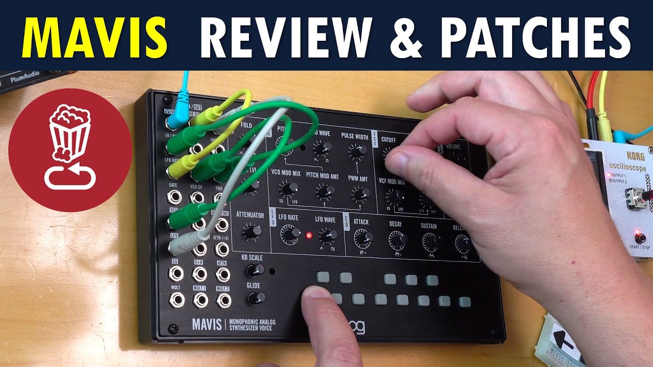 Review: MOOG's MAVIS goes west! // 18 modular and wavefolding patch ideas explored // Full tutorial
