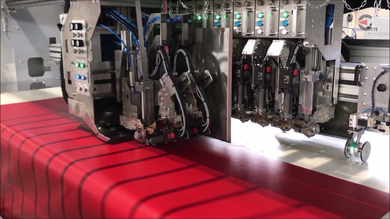 SM-321-HA | Automatic welding station for truck curtains
