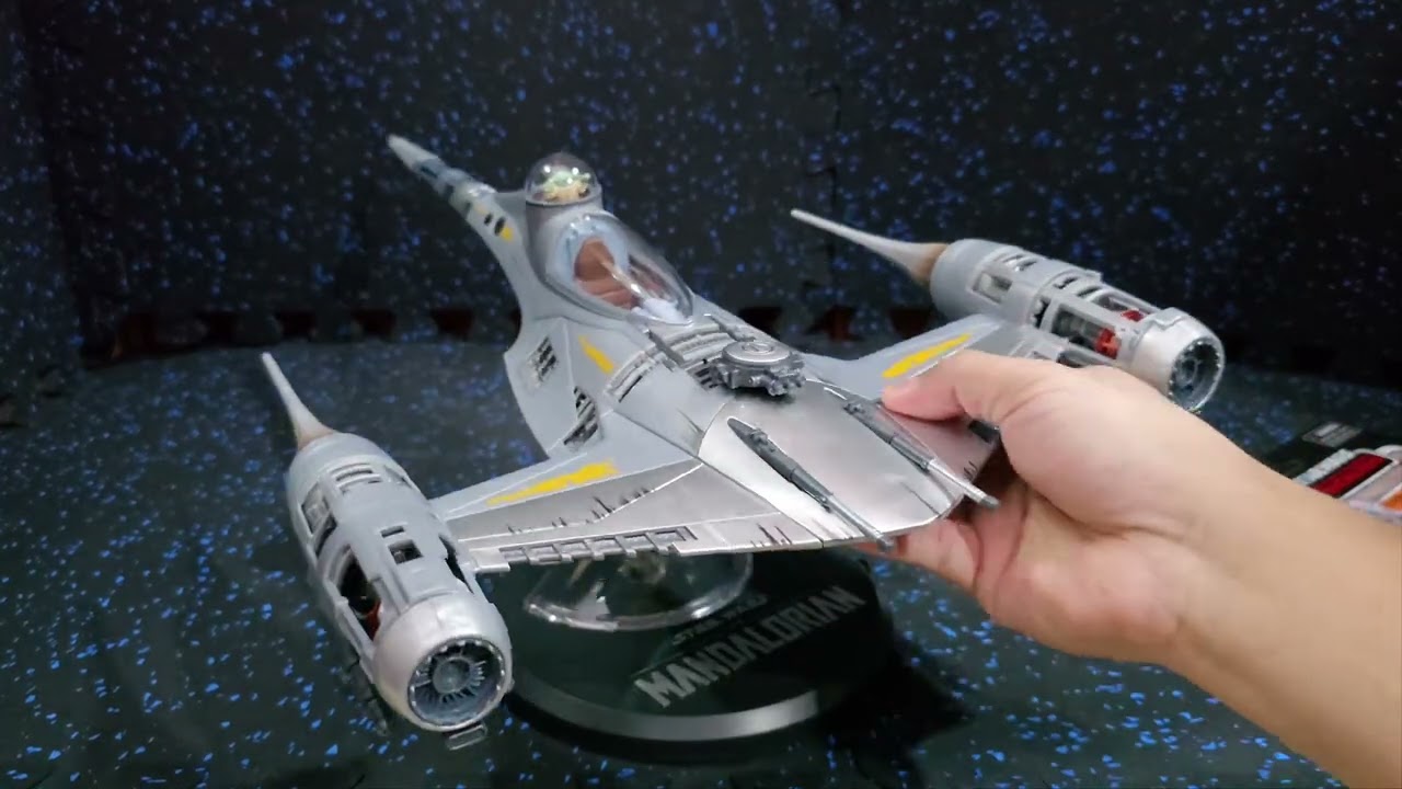 Figure Review #Mandalorian N-1 Starfighter scale 1:18  TVC #Starwars #unboxing #toys #actionfigures 