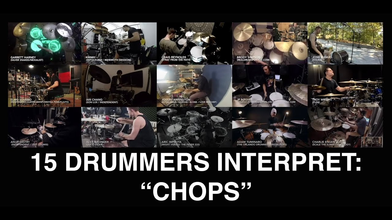 Aric Improta | 15 Drummers Interpret: 
