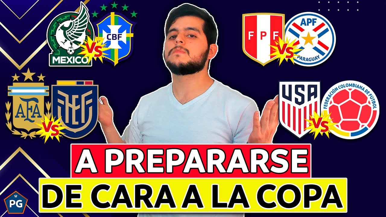 PREDICCIÓN y ANÁLISIS RUMBO a la COPA AMÉRICA 2024🔥ARGENTINA/ECUADOR🔥PERÚ/PARAGUAY🔥COLOMBIA/USA🔥