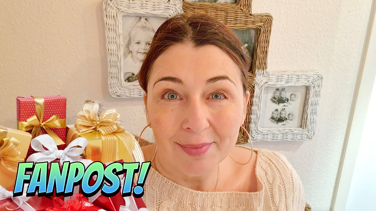 ÅBNER DET SIDSTE FANPOST/GAVER📄🎁🎁🎁🎁😃❤️