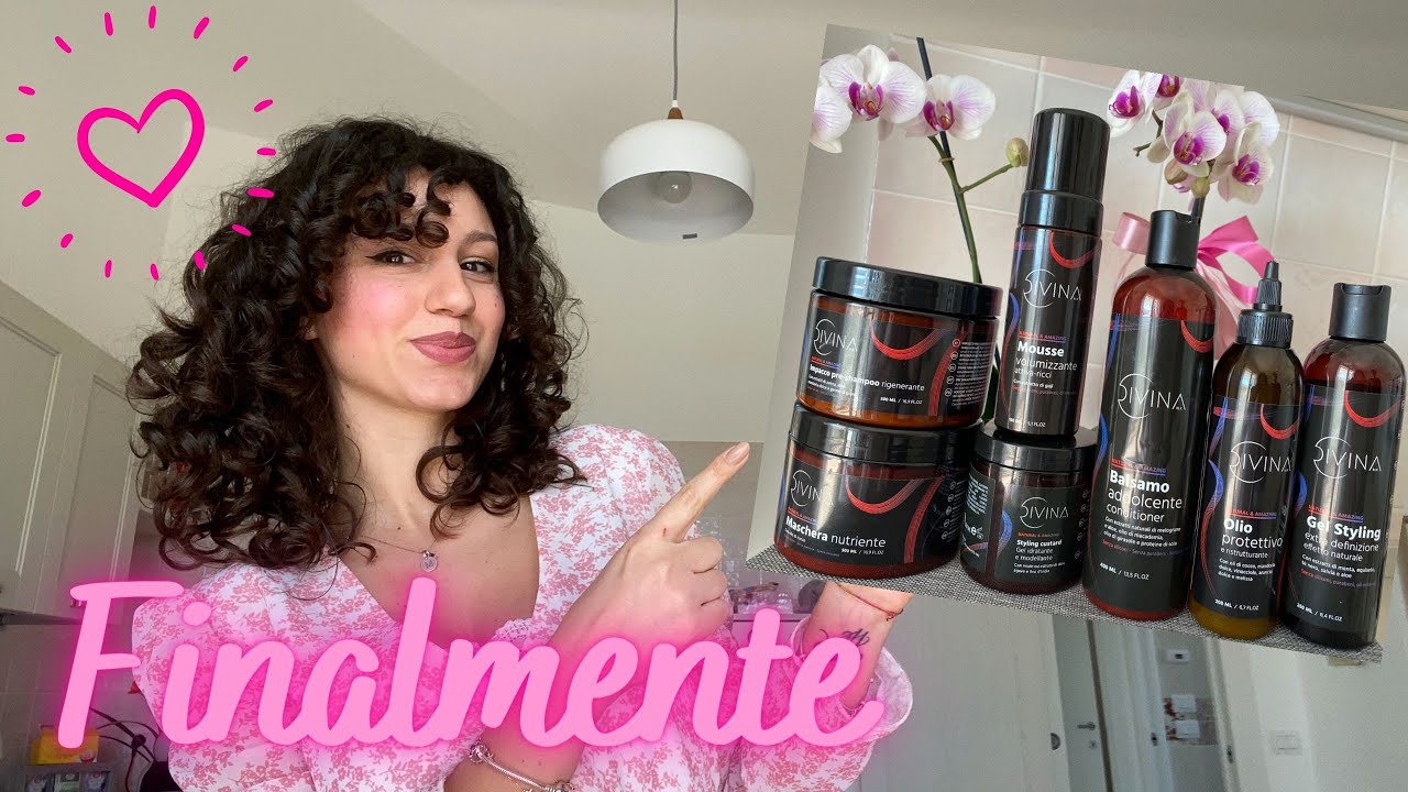 CAPELLI RICCI - Mega recensione dei 7 prodotti DIVINA che ho! Li consiglio davvero?