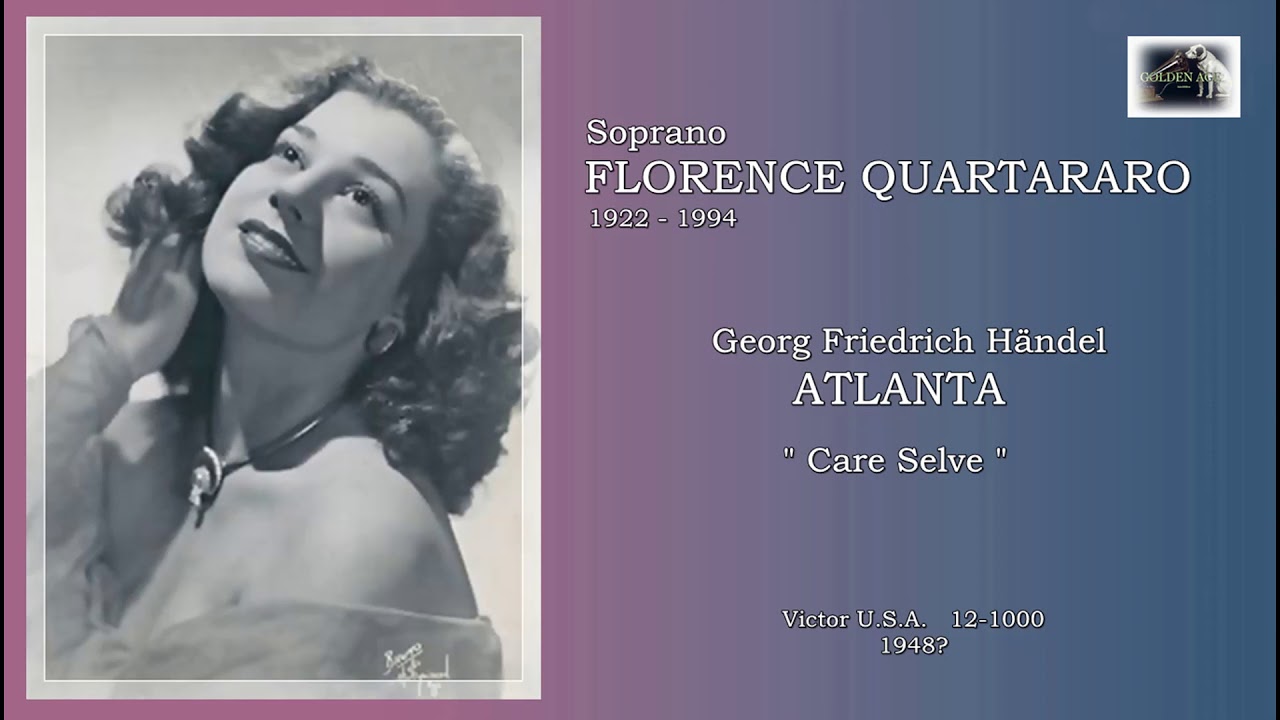 Soprano FLORENCE QUARTARARO - Atlanta  