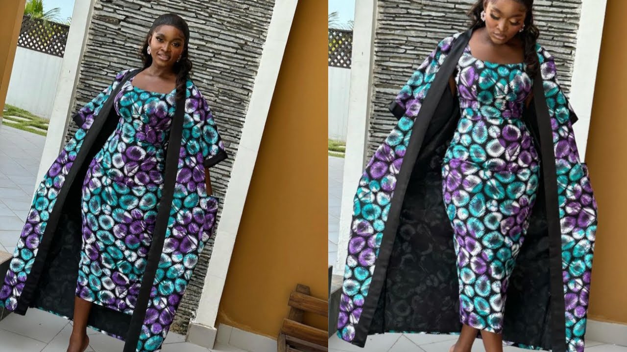 How to cut and sew a stylish kimono jacket with a beaded keyhole and side pocket.