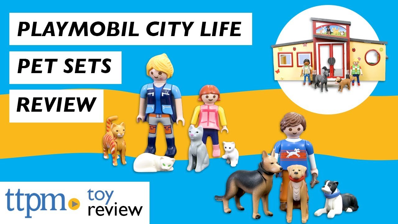 Playmobil City Life Pet Hotel Sets from Playmobil