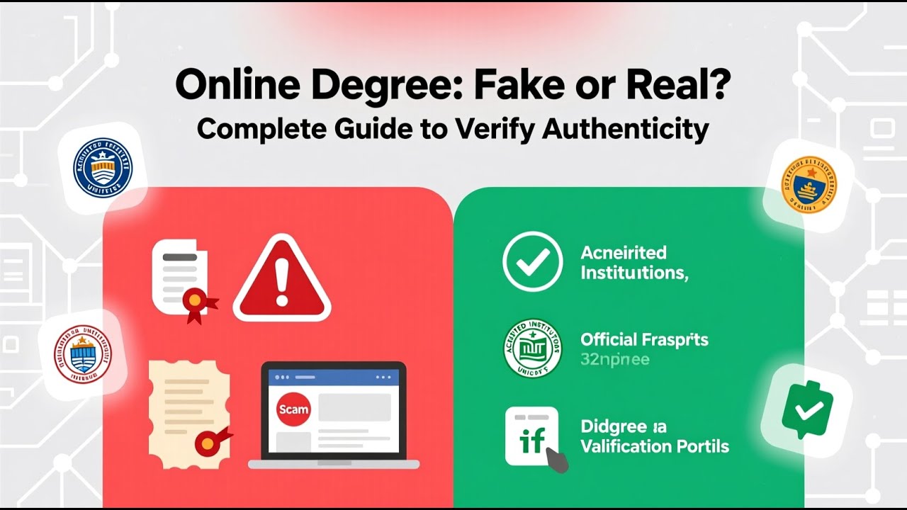 Online Degree: Fake or Real? Complete Guide to Verify Authenticity