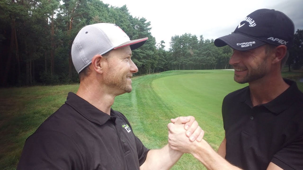 Mit Benedict Staben auf der Range #2 Chippen