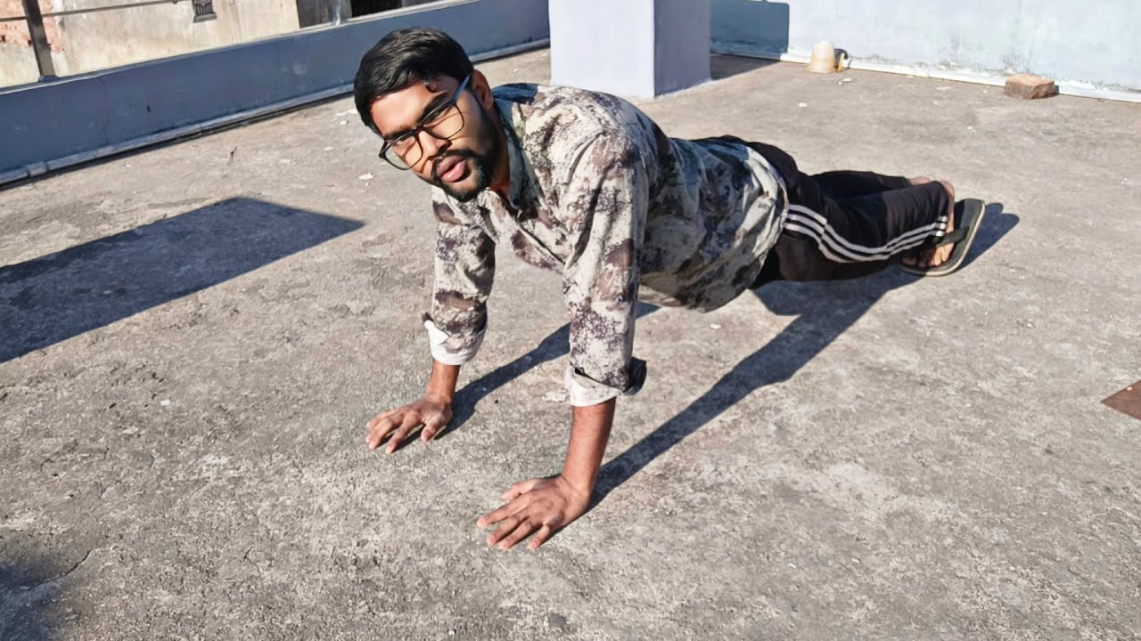 Aaj Maine Excercise Kiya 🥹