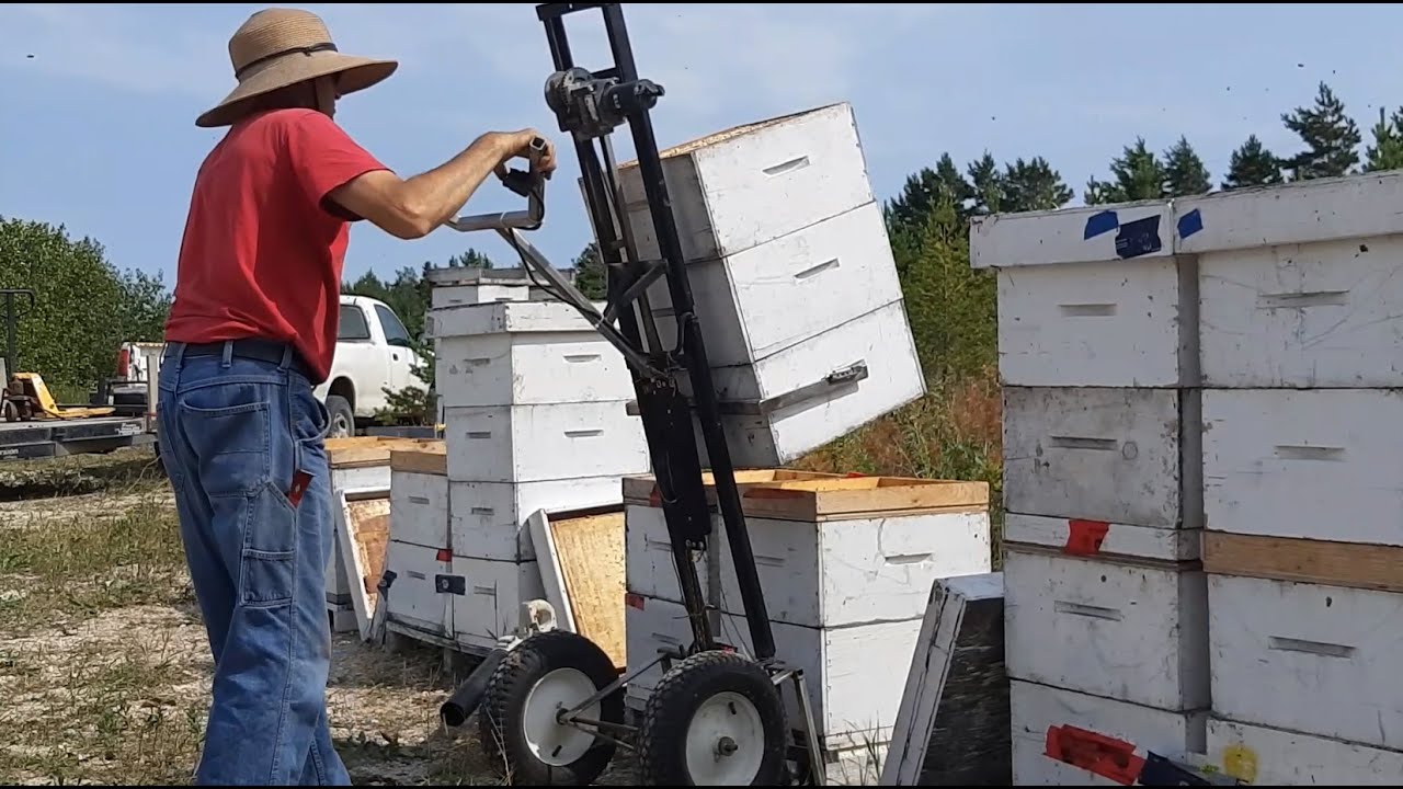 Hive Lifter Product Field Video - Bee Breeding Centre