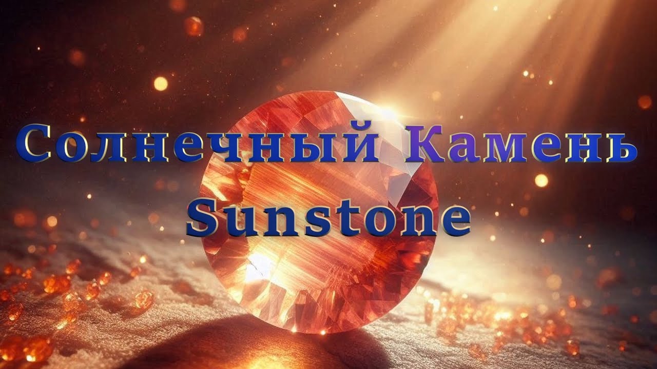 Солнечный Камень. Легенды, Геология, Свойства, Цвета и Виды. Sunstone #минералы