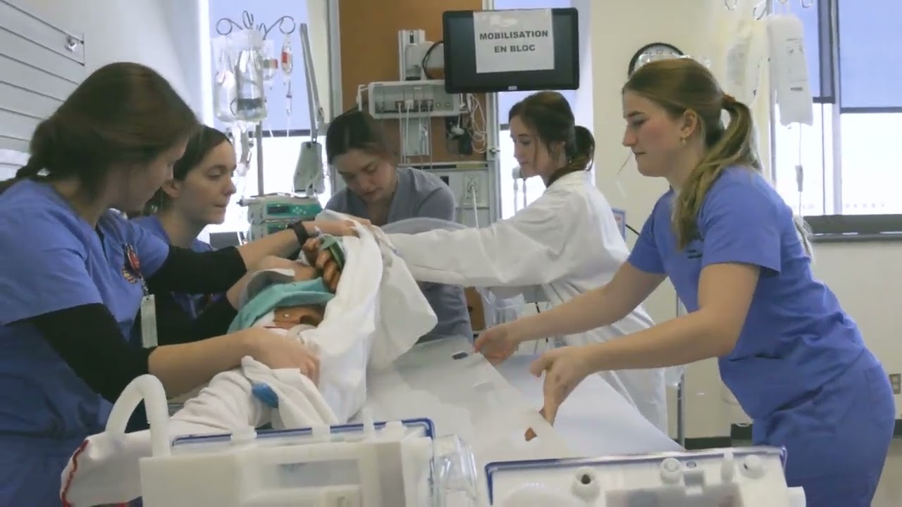 Apprentiss Faculté des sciences infirmières : notre centre de simulation