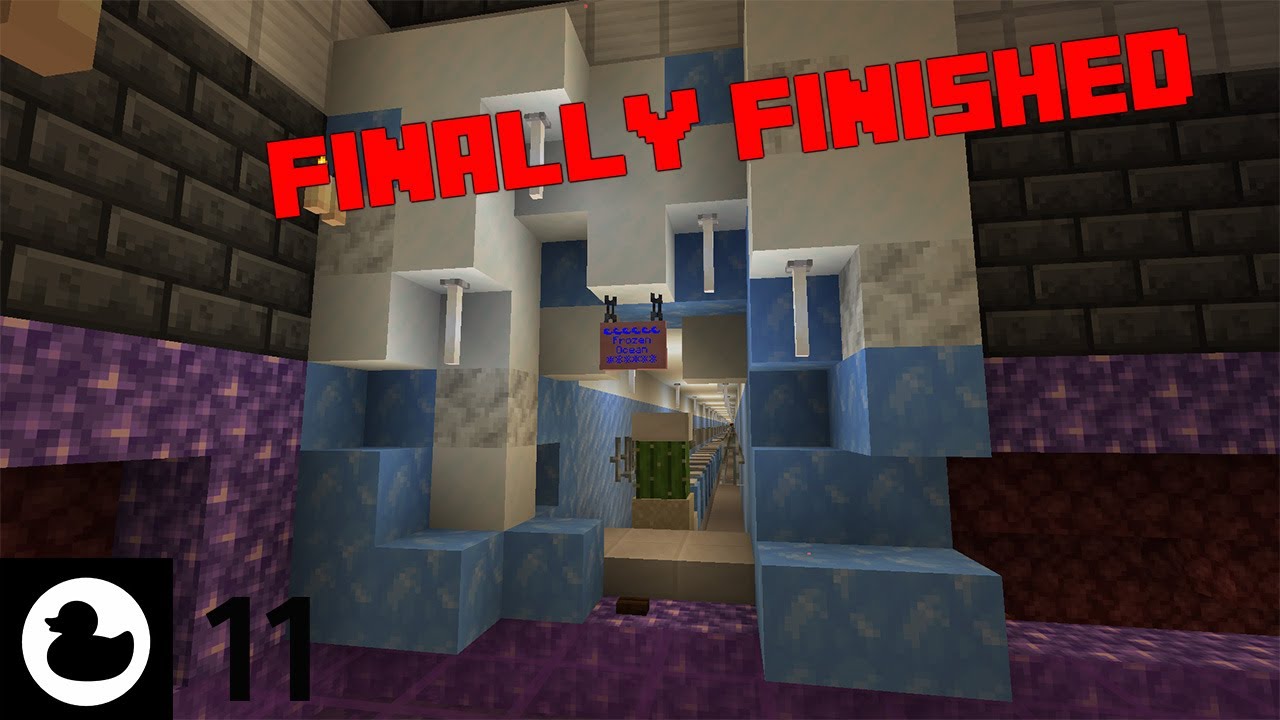 Finishing the Nether Ice Tunnel ❄️ | Cozy Minecraft Survival EP.11