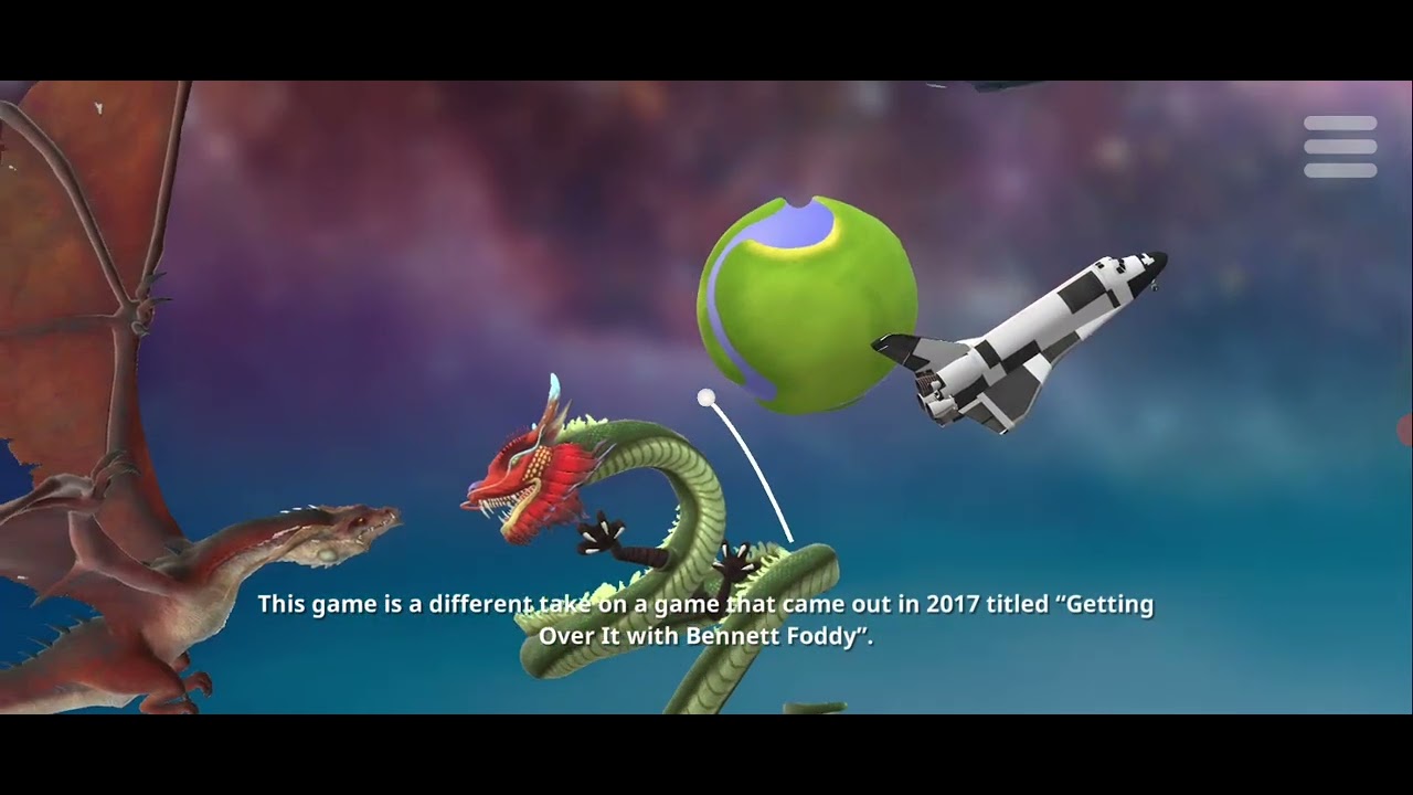 Golfing over it speedrun 