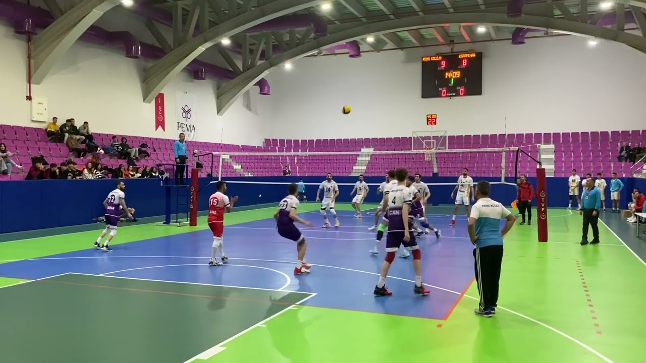 Pema Koleji-Karapınar Alba 2. lig Voleybol Karşılaşması